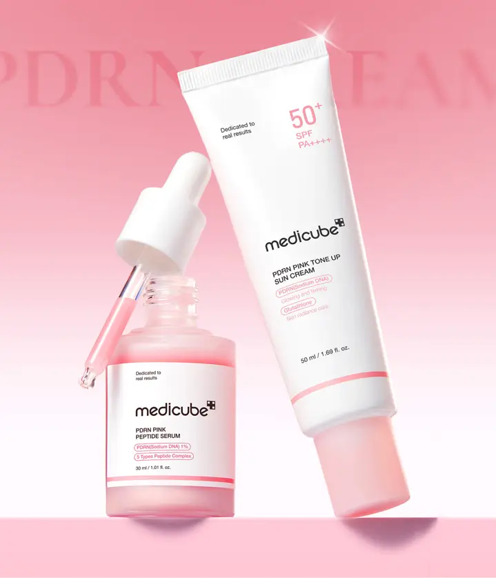 [화잘먹광채/1+1] 메디큐브 PDRN 핑크 톤업 선크림 50ml 더블기획 상세페이지 7